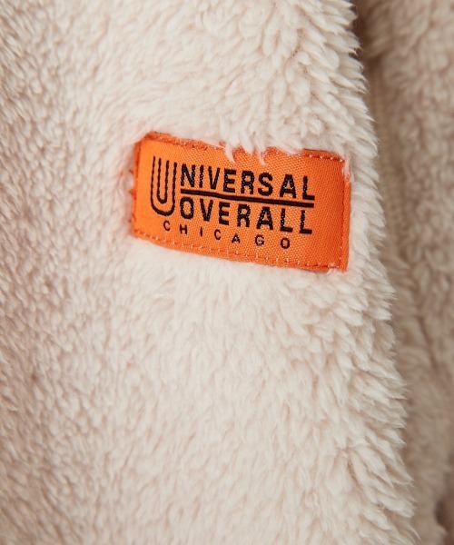 UNIVERSAL OVERALL（ユニバーサルオーバーオール）の「【FINEBOYS 2月号掲載】[UNIVERSAL OVERALL/ユニバーサルオーバーオール] 別注 クルーネックボアフリースプルオーバー（スウェット・レディース・ネイビー/アイボリー/グレイッシュベージュ・M/L/XL）」の11枚目の写真