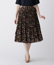 index | ボタニカルフラワープリーツスカート【WEB限定サイズ】(スカート)