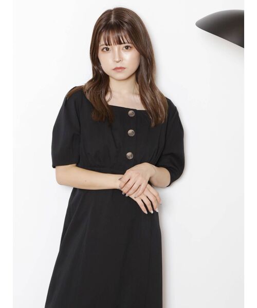 MURUA（ムルーア）の「2WAYコンビマーメイドワンピース（ワンピース・レディース・ブラウン/ブラック・FREE）」の5枚目の写真
