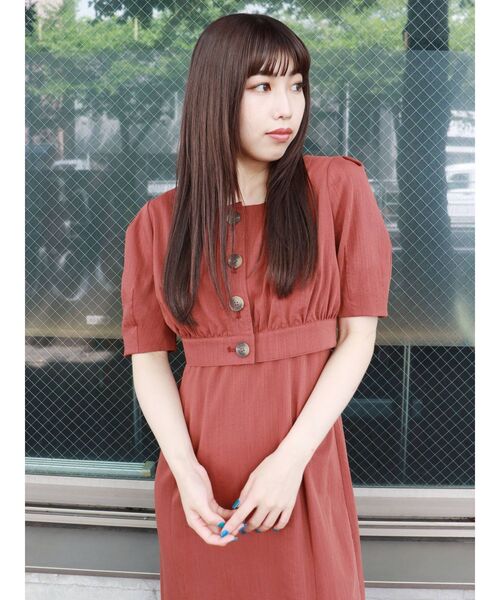 MURUA（ムルーア）の「2WAYコンビマーメイドワンピース（ワンピース・レディース・ブラウン/ブラック・FREE）」の9枚目の写真