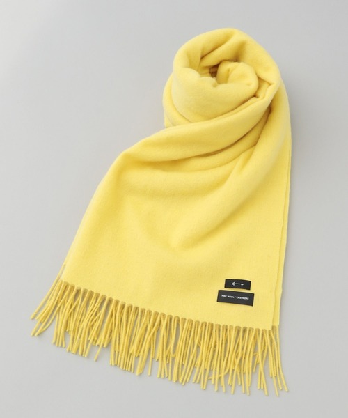 A part by(アパートバイ)の「カシミヤファインウールストール 287968(ストール/ショール・レディース・ブルー系その他4/ネイビー/アイボリー/ベージュ系その他/イエロー系その他2/ライトグレー/ライトブルー/チャコールグレー/オフホワイト/グレー系その他6/グレー系その他2・FREE)」の11枚目の写真