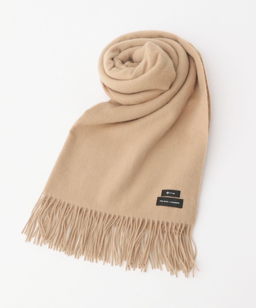 A part by(アパートバイ)の「カシミヤファインウールストール 287968(ストール/ショール・レディース・ブルー系その他4/ネイビー/アイボリー/ベージュ系その他/イエロー系その他2/ライトグレー/ライトブルー/チャコールグレー/オフホワイト/グレー系その他6/グレー系その他2・FREE)」の17枚目の写真