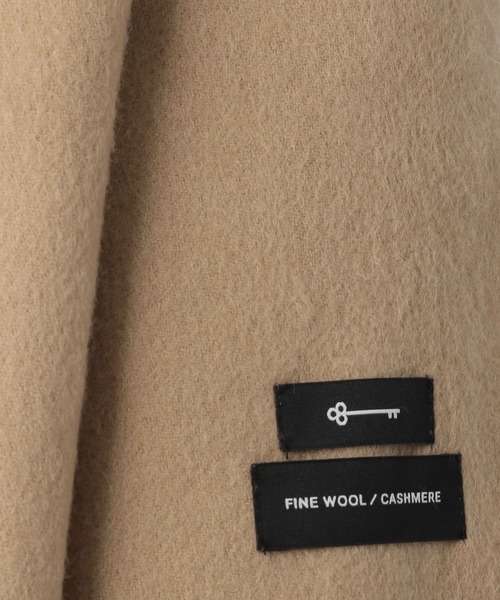 A part by(アパートバイ)の「カシミヤファインウールストール 287968(ストール/ショール・レディース・ブルー系その他4/ネイビー/アイボリー/ベージュ系その他/イエロー系その他2/ライトグレー/ライトブルー/チャコールグレー/オフホワイト/グレー系その他6/グレー系その他2・FREE)」の18枚目の写真