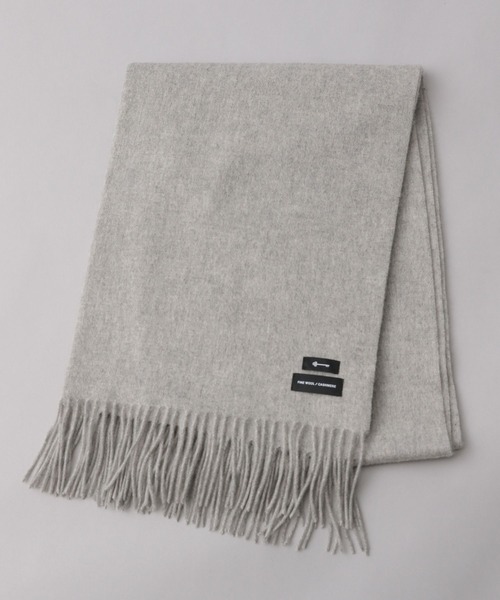 A part by(アパートバイ)の「カシミヤファインウールストール 287968(ストール/ショール・レディース・ブルー系その他4/ネイビー/アイボリー/ベージュ系その他/イエロー系その他2/ライトグレー/ライトブルー/チャコールグレー/オフホワイト/グレー系その他6/グレー系その他2・FREE)」の14枚目の写真