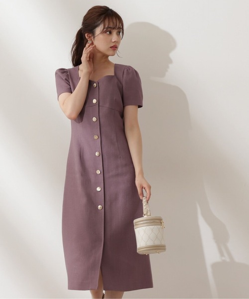 PROPORTION BODY DRESSING(プロポーションボディドレッシング)の「ツイードタイトワンピース / 1212240703(ワンピース・レディース・オフホワイト/ピンク/グリーン・SMALL/MEDIUM)」の5枚目の写真