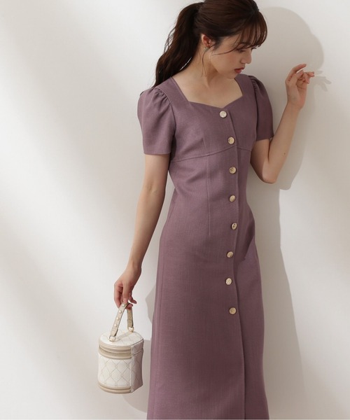 PROPORTION BODY DRESSING(プロポーションボディドレッシング)の「ツイードタイトワンピース / 1212240703(ワンピース・レディース・オフホワイト/ピンク/グリーン・SMALL/MEDIUM)」の12枚目の写真