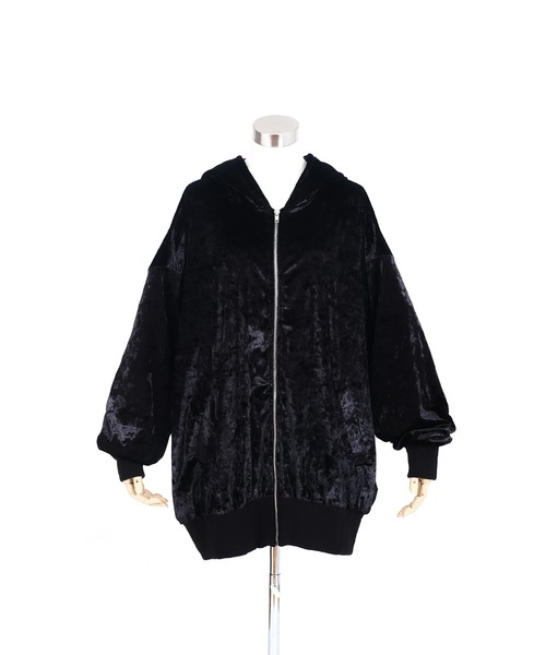 ankoROCK(アンコロック)の「ベロアパーカー -オーバーサイズ-(パーカー・メンズ・A・ONE SIZE)」の2枚目の写真