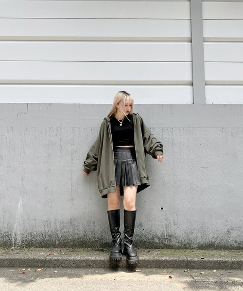 Figments(フィグメンツ)の「フィットロングブーツ(ブーツ・レディース・ブラック・SMALL/MEDIUM)」の10枚目の写真