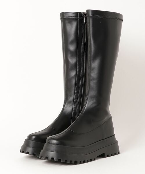 Figments(フィグメンツ)の「フィットロングブーツ(ブーツ・レディース・ブラック・SMALL/MEDIUM)」の18枚目の写真