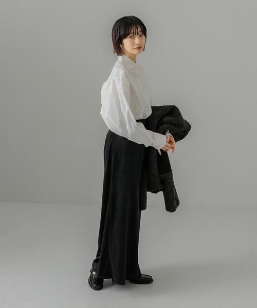 KBF（ケイビーエフ）の「立体スリーブシャツ（シャツ/ブラウス・レディース・ホワイト/ブルー/ネイビー・ONE）」の12枚目の写真