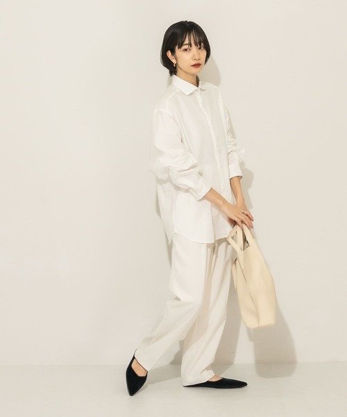 KBF（ケイビーエフ）の「立体スリーブシャツ（シャツ/ブラウス・レディース・ホワイト/ブルー/ネイビー・ONE）」の13枚目の写真