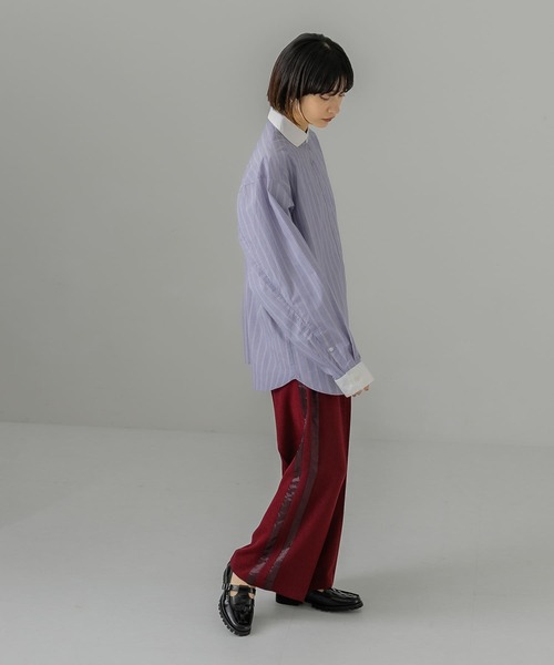 KBF（ケイビーエフ）の「立体スリーブシャツ（シャツ/ブラウス・レディース・ホワイト/ブルー/ネイビー・ONE）」の19枚目の写真