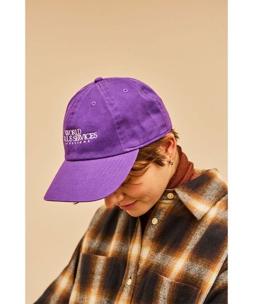 THE SHINZONE(ザ シンゾーン)の「world surplus CAP(キャップ・レディース・ホワイト/パープル/ネイビー・FREE)」の3枚目の写真