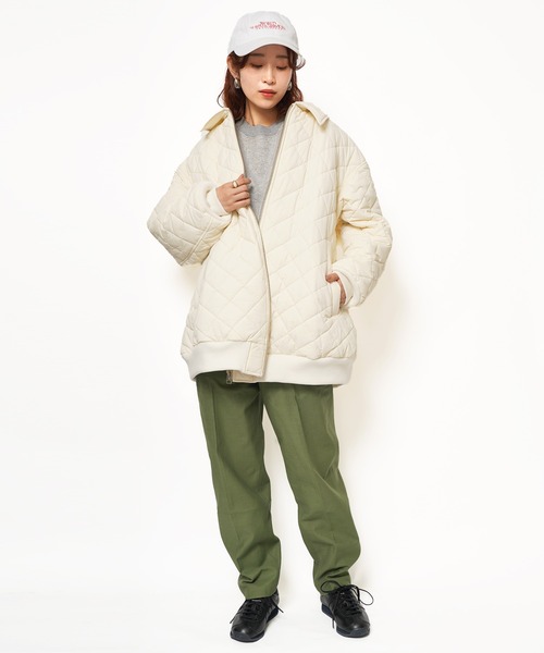 THE SHINZONE(ザ シンゾーン)の「world surplus CAP(キャップ・レディース・ホワイト/パープル/ネイビー・FREE)」の5枚目の写真