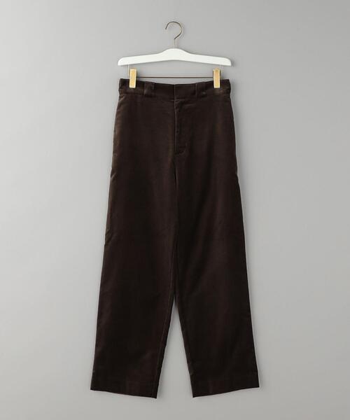 BEAUTY&YOUTH UNITED ARROWS（ビューティーアンドユースユナイテッドアローズ）の「コットンレーヨン ベロア ストレート パンツ（その他パンツ・レディース・オフホワイト/オリーブ/ピンク・S/M）」の14枚目の写真