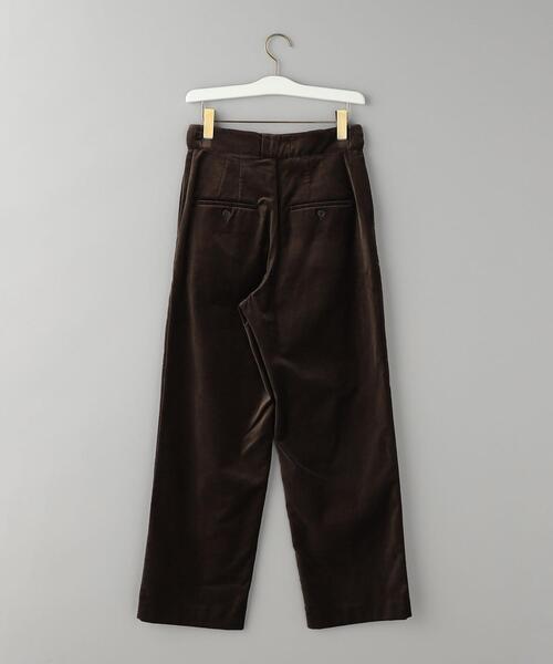 BEAUTY&YOUTH UNITED ARROWS（ビューティーアンドユースユナイテッドアローズ）の「コットンレーヨン ベロア ストレート パンツ（その他パンツ・レディース・オフホワイト/オリーブ/ピンク・S/M）」の15枚目の写真
