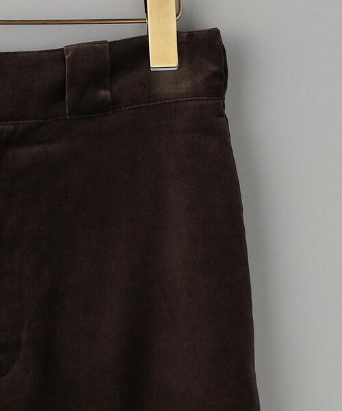 BEAUTY&YOUTH UNITED ARROWS（ビューティーアンドユースユナイテッドアローズ）の「コットンレーヨン ベロア ストレート パンツ（その他パンツ・レディース・オフホワイト/オリーブ/ピンク・S/M）」の18枚目の写真