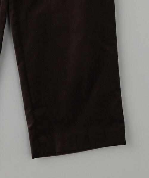 BEAUTY&YOUTH UNITED ARROWS（ビューティーアンドユースユナイテッドアローズ）の「コットンレーヨン ベロア ストレート パンツ（その他パンツ・レディース・オフホワイト/オリーブ/ピンク・S/M）」の20枚目の写真