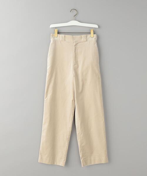 BEAUTY&YOUTH UNITED ARROWS（ビューティーアンドユースユナイテッドアローズ）の「コットンレーヨン ベロア ストレート パンツ（その他パンツ・レディース・オフホワイト/オリーブ/ピンク・S/M）」の22枚目の写真