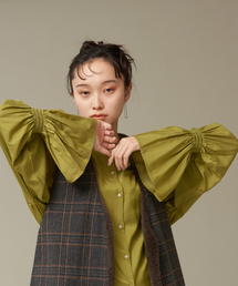 NOMINE | 【前後着用可】ベルスリーブシャツ(シャツ/ブラウス)