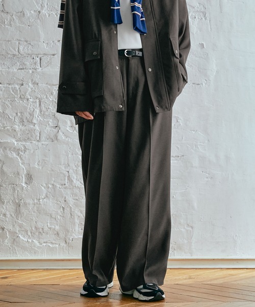 EMMA CLOTHES（エマクローズ）の「TRカルゼ ストレート 1タック