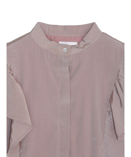 ACYM（アシーム）の「Frill shoulder mini ワンピース（ワンピース・レディース・ブラック/ピンク・FREE）」の8枚目の写真