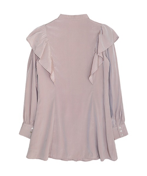 ACYM（アシーム）の「Frill shoulder mini ワンピース（ワンピース・レディース・ブラック/ピンク・FREE）」の10枚目の写真