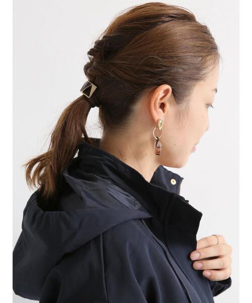 Te chichi TERRASSE（テチチテラス）の「ドロストマウンテンパーカー（ブルゾン・レディース・ベージュ/ネイビー/モカ・ﾌﾘ-）」の22枚目の写真