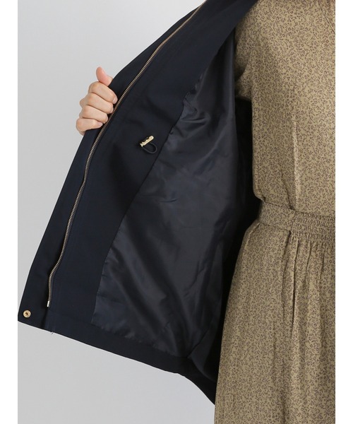 Te chichi TERRASSE（テチチテラス）の「ドロストマウンテンパーカー（ブルゾン・レディース・ベージュ/ネイビー/モカ・ﾌﾘ-）」の11枚目の写真