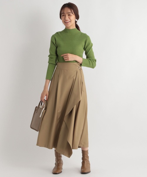 Andemiu（アンデミュウ）の「ドレープスカート166987（スカート・レディース・ベージュ/ブラウン/グレー・FREE）」の18枚目の写真