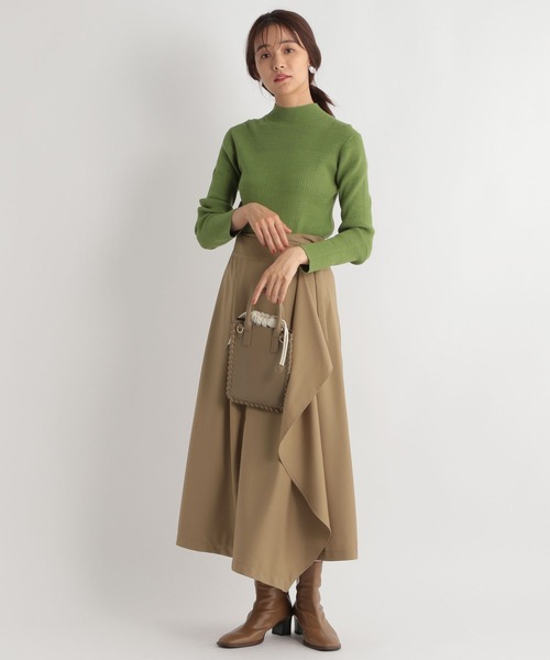 Andemiu（アンデミュウ）の「ドレープスカート166987（スカート・レディース・ベージュ/ブラウン/グレー・FREE）」の13枚目の写真