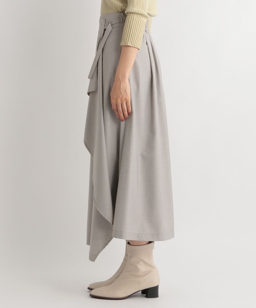 Andemiu（アンデミュウ）の「ドレープスカート166987（スカート・レディース・ベージュ/ブラウン/グレー・FREE）」の21枚目の写真