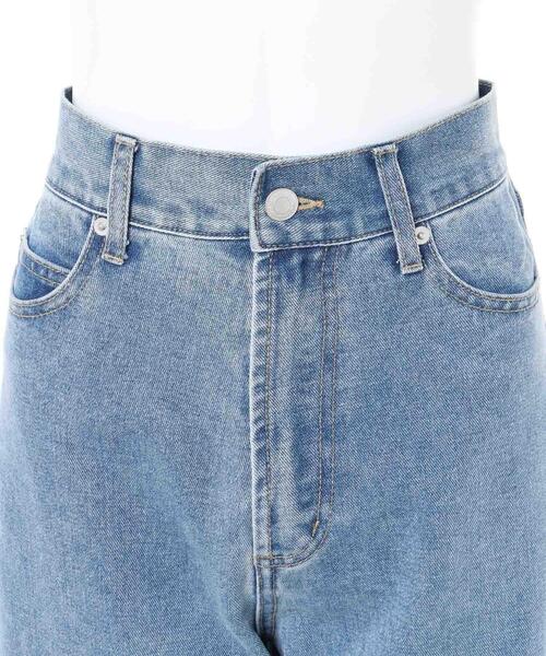 INGNI（イング）の「サイドスリットデニムパンツ／A（デニムパンツ・レディース・ブラック/ブルー系その他・FREE）」の5枚目の写真