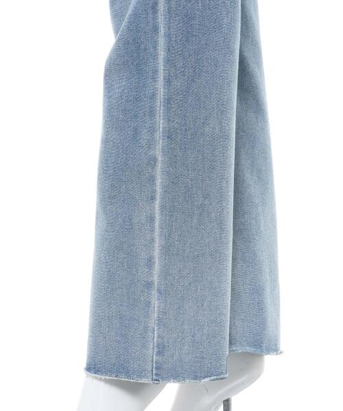 INGNI（イング）の「サイドスリットデニムパンツ／A（デニムパンツ・レディース・ブラック/ブルー系その他・FREE）」の4枚目の写真