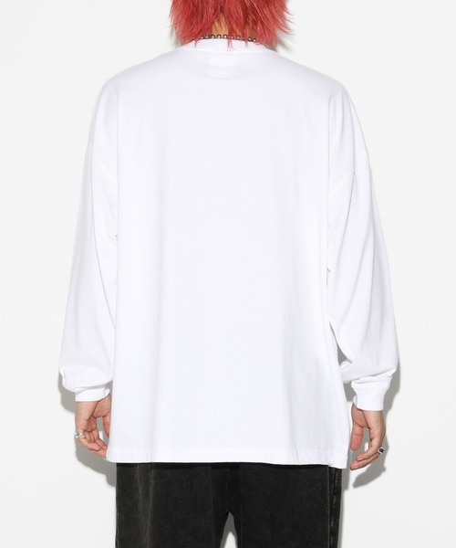 LEGENDA(レジェンダ)の「レジェンダ T-REX 2022 ロングスリーブTシャツ / LEGENDA T-REX 2022 Long-Sleeve T-Shirt(Tシャツ/カットソー・メンズ・ホワイト/ブラック・FREE)」の5枚目の写真