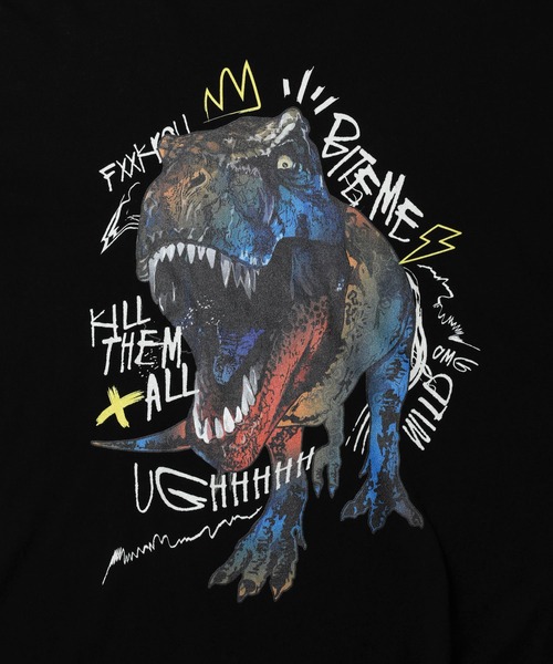 LEGENDA(レジェンダ)の「レジェンダ T-REX 2022 ロングスリーブTシャツ / LEGENDA T-REX 2022 Long-Sleeve T-Shirt(Tシャツ/カットソー・メンズ・ホワイト/ブラック・FREE)」の12枚目の写真