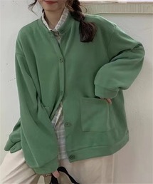 裏毛スウェット カーディガン