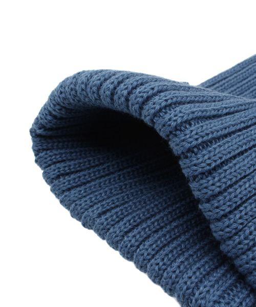 AMERICAN RAG CIE（アメリカンラグシー）の「AMERICAN RAG CIE&Magine COMMONWARE コットンリネンワッチキャップ（ニットキャップ/ビーニー・メンズ・ホワイト/ブラック/オリーブ/ブルー・FREE）」の7枚目の写真