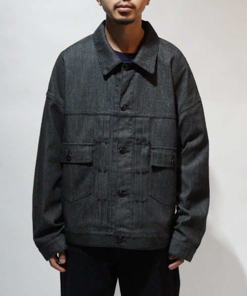 supernova. スーパーノヴァ 日本製 Big Jean Track Coat - Tencel 