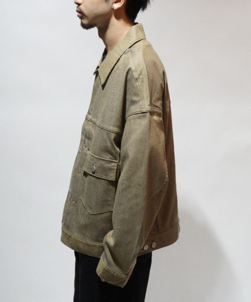 superNova.(スーパーノヴァ)の「Big jean jacket - Tencel denim superNova.(スーパーノヴァ)の「Big jean jacket - Tencel denim