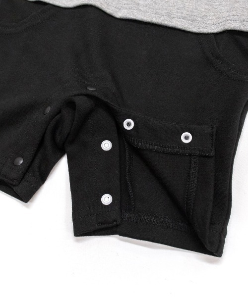 Aenak （アエナック）の「【Aenak / アエナック】フォーマルVネックロンパース（ロンパース・キッズ・グレー/ブラック系その他・80/70）」の8枚目の写真