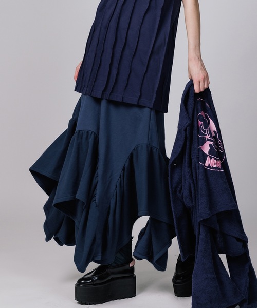 NON TOKYO（ノントーキョー）の「EASY FLARE SWEAT SKIRT / NON-23S