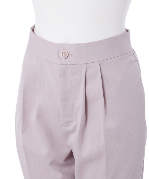 Edit Sheen（エディットシーン）の「ベーシックテーパードパンツ（その他パンツ・レディース・キャメル/ベビーピンク/グレイッシュベージュ・S/M/L）」の11枚目の写真