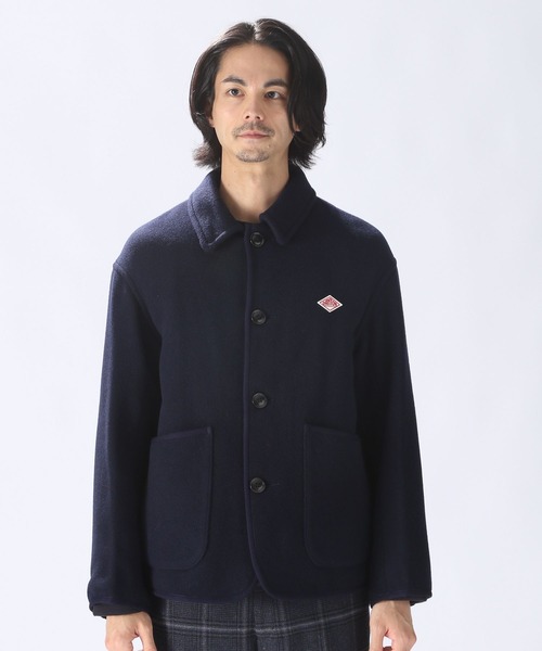 DANTON(ダントン)】ウールライトパイルカバーオールジャケット