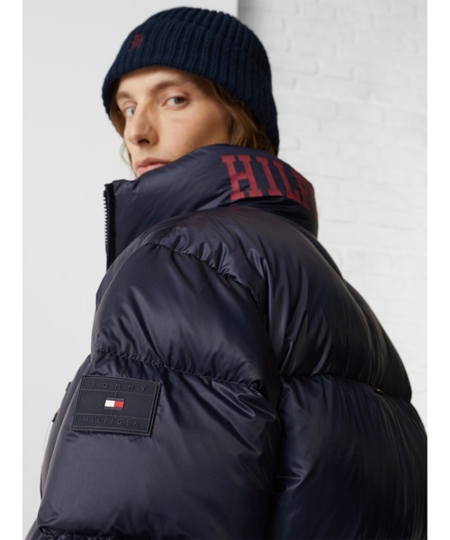 TOMMY HILFIGER(トミーヒルフィガー)の「ゼログラビティダウンスタンドカラージャケット(ダウンジャケット/コート・メンズ・ネイビー/イエロー・LARGE/MEDIUM/SMALL/X-LARGE)」の4枚目の写真
