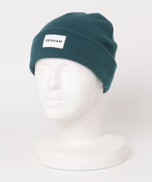 DENHAM(デンハム)の「DENHAM/デンハム/COLLINS BEANIE AB(ニットキャップ/ビーニー・メンズ・グリーン・F)」の1枚目の写真