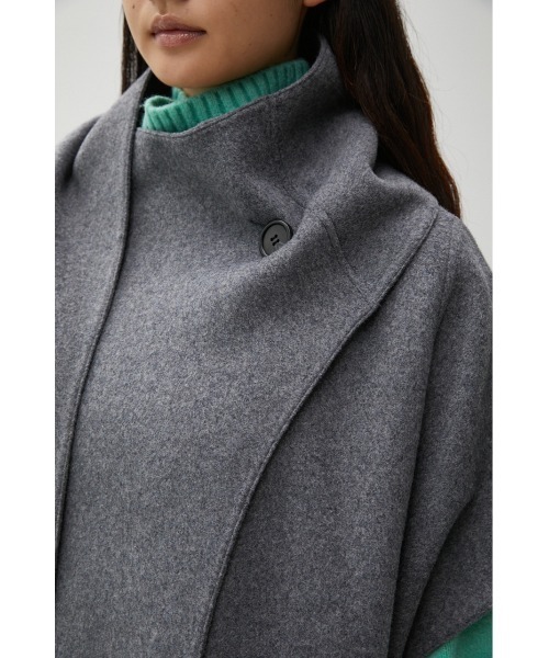 AZUL by moussy（アズールバイマウジー）の「【PLUS】 RIVER PONCHO VEST/リバーポンチョベスト（ベスト・レディース・ブラック/杢グレー・FREE）」の18枚目の写真