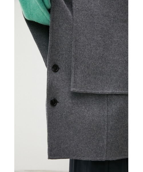 AZUL by moussy（アズールバイマウジー）の「【PLUS】 RIVER PONCHO VEST/リバーポンチョベスト（ベスト・レディース・ブラック/杢グレー・FREE）」の20枚目の写真