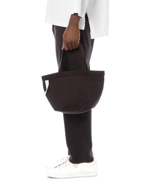 DAILY STANDARD by SANDINISTA(デイリースタンダードバイサンディニスタ)の「Chino Tote Bag - S / チノトートバッグ - スモール(トートバッグ・メンズ・ベージュ系その他/ブラック・FREE)」の1枚目の写真