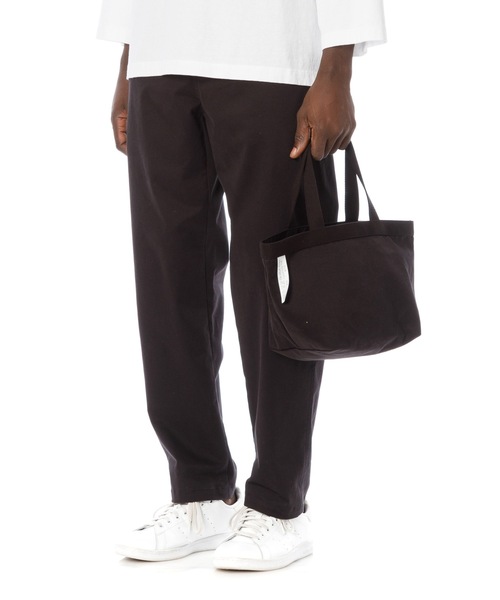 DAILY STANDARD by SANDINISTA(デイリースタンダードバイサンディニスタ)の「Chino Tote Bag - S / チノトートバッグ - スモール(トートバッグ・メンズ・ベージュ系その他/ブラック・FREE)」の10枚目の写真